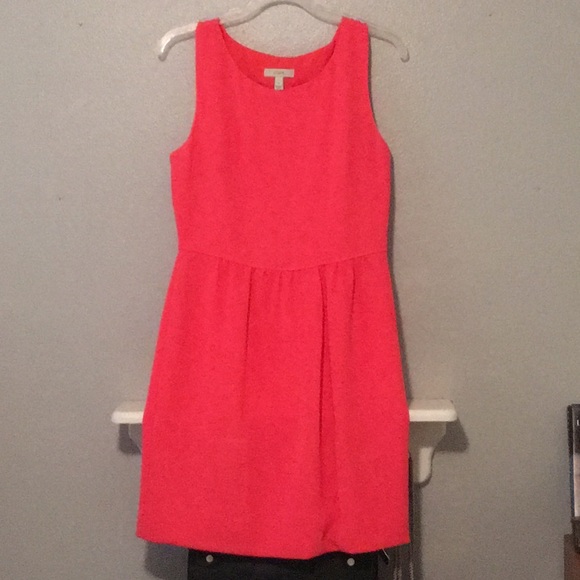 Fitted coral dress - Picture 1 of 2